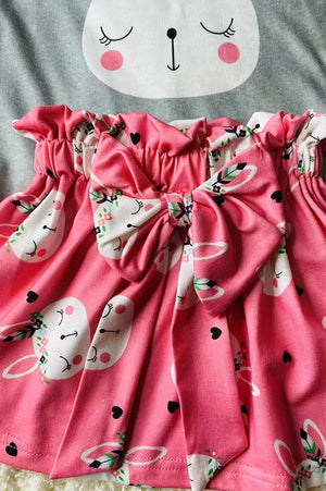 KIDS - Bunny Skirt Set - Baby/Toddler/Kids