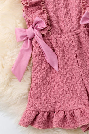 KIDS - Cable Knit Textured Romper - Baby/Toddler/Kids