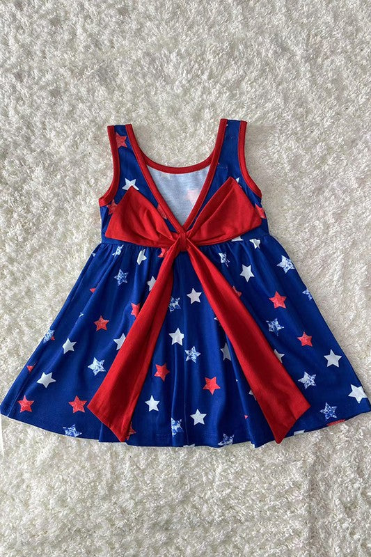 KIDS - 4th of July Bow Dress - Baby/Toddler/Kids