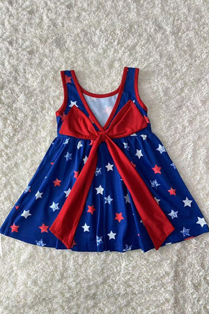 KIDS - 4th of July Bow Dress - Baby/Toddler/Kids
