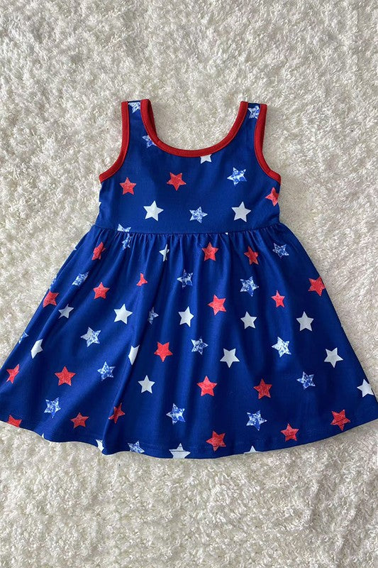 KIDS - 4th of July Bow Dress - Baby/Toddler/Kids
