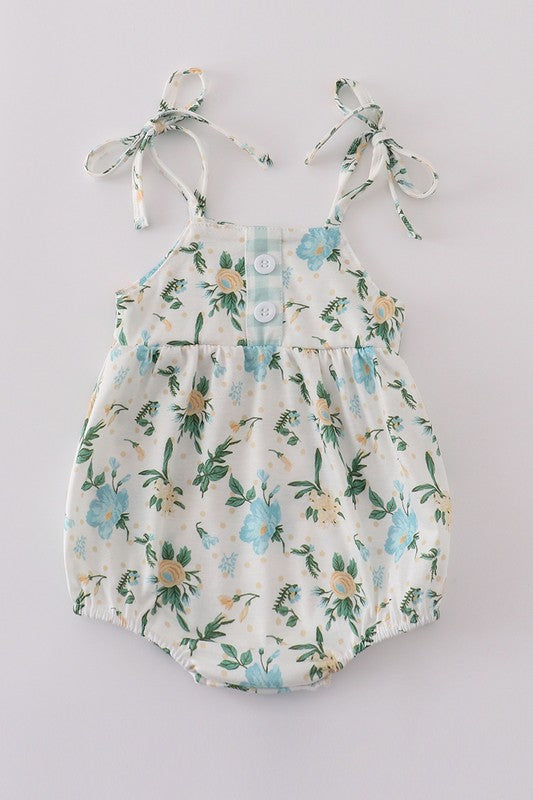 KIDS - Spring Floral Bubble Onesie - Baby/Toddler