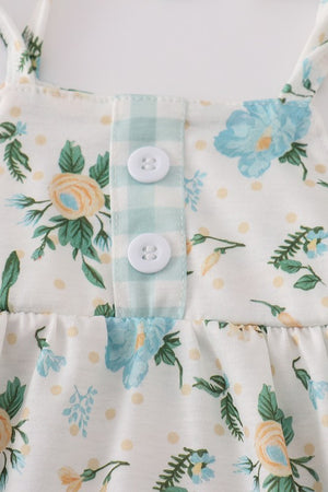 KIDS - Spring Floral Bubble Onesie - Baby/Toddler