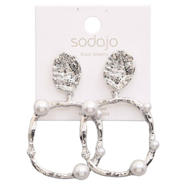 Jess Earrings - Silver