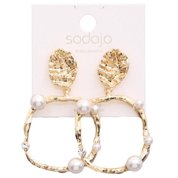 Jess Earrings - Gold