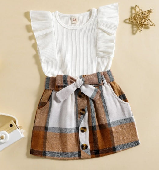 KIDS - Classic Plaid Set - Toddler/Kid