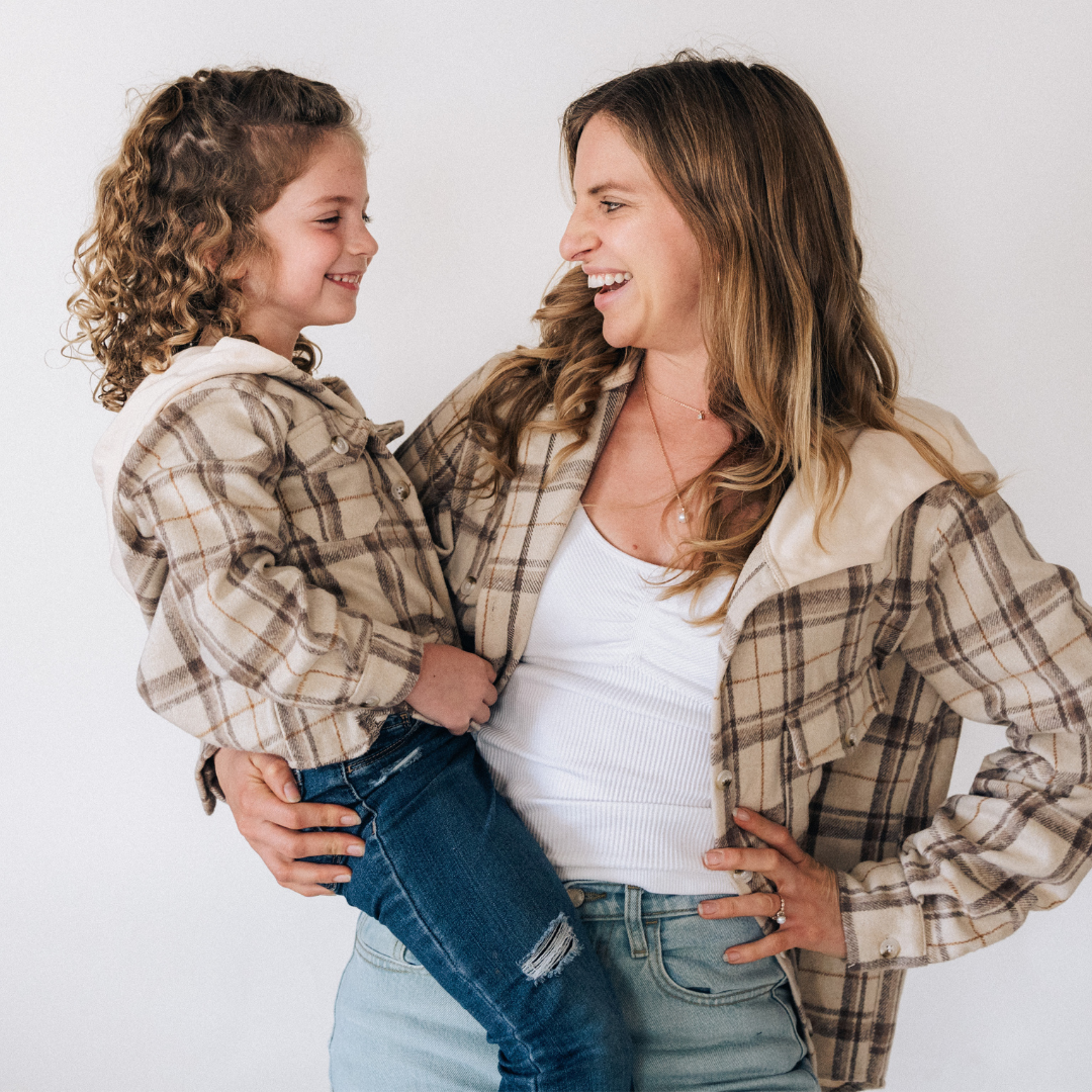 KIDS - Beige Flannel Top - Kids