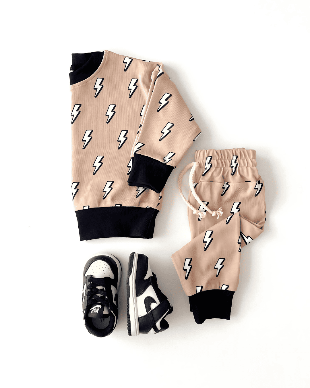 KIDS - Lightning Bolt Jogger Set - Baby/Toddler/Kids