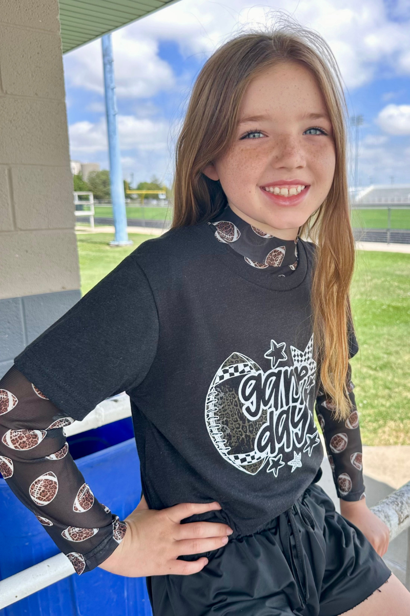 KIDS - Girls Of Fall Mesh Top  Toddler/Kids