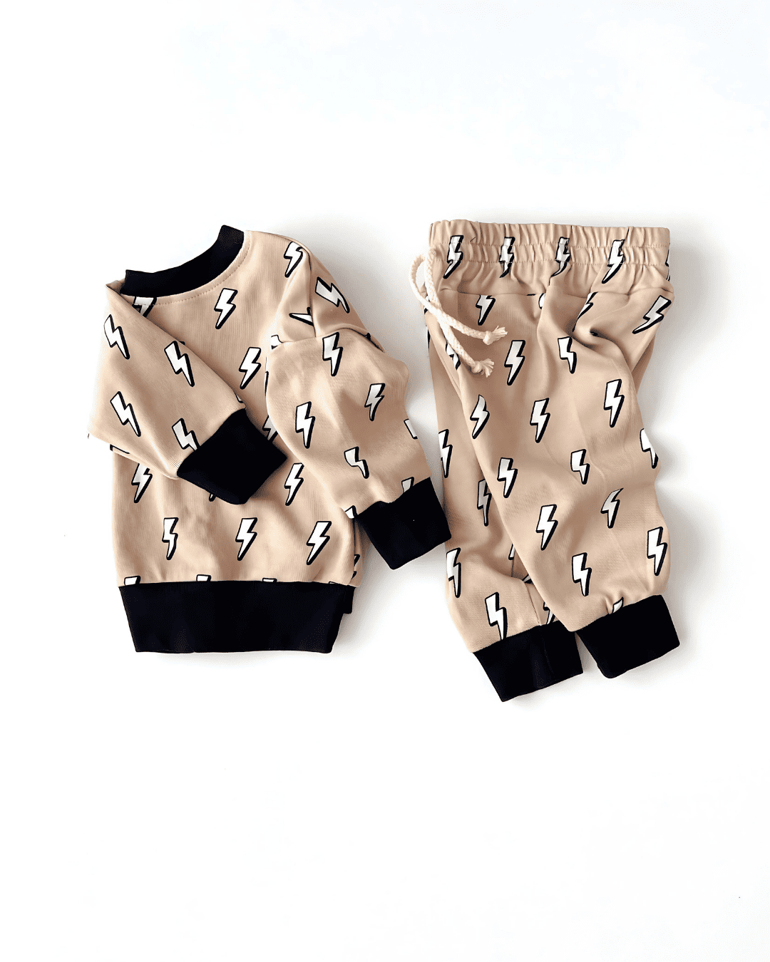 KIDS - Lightning Bolt Jogger Set - Baby/Toddler/Kids