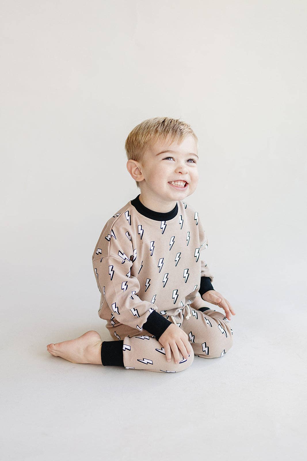 KIDS - Lightning Bolt Jogger Set - Baby/Toddler/Kids