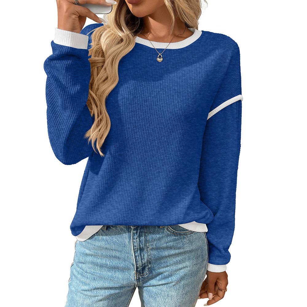 Goodbye Blues Knit Sweater
