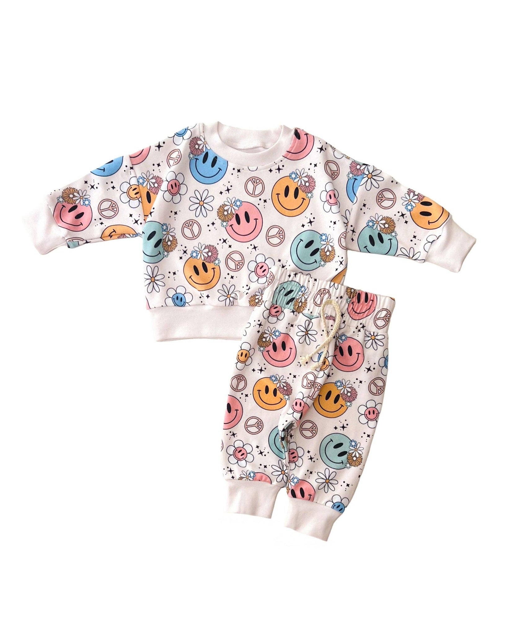 KIDS - Groovy Girl Jogger Set - Toddler/Kids