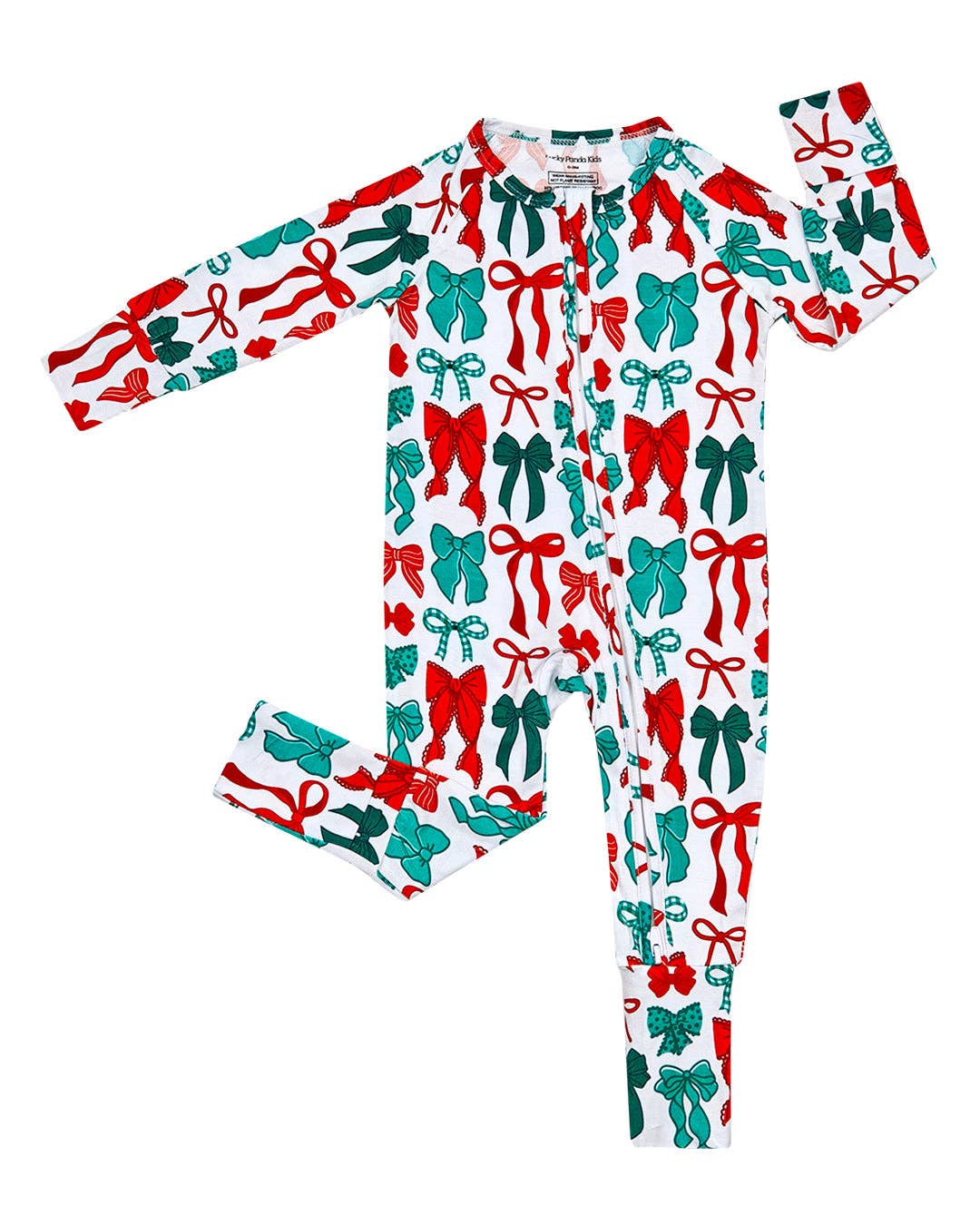 KIDS - Merry Bows Romper - Baby/Toddler