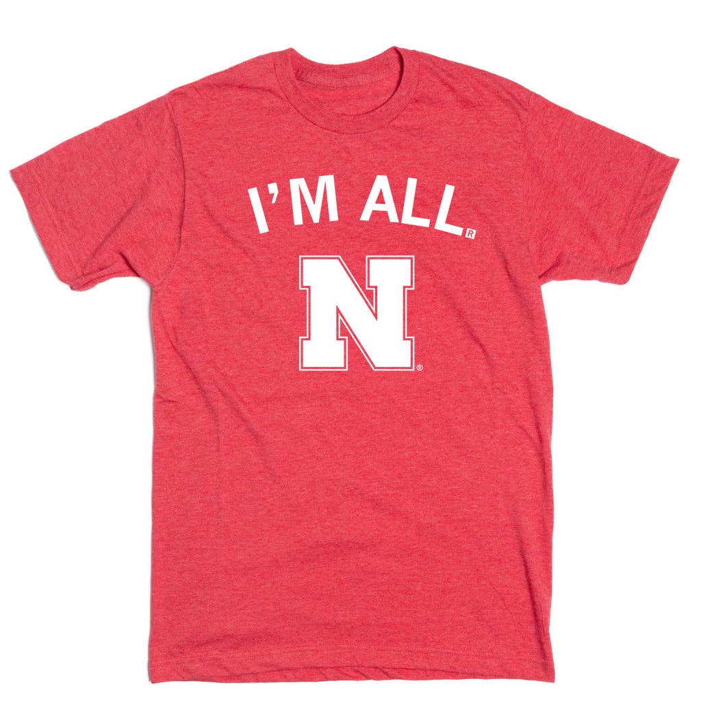 Nebraska: I'm All N Graphic Tee