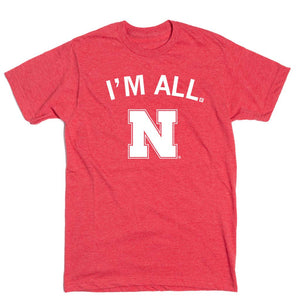 Nebraska: I'm All N Graphic Tee