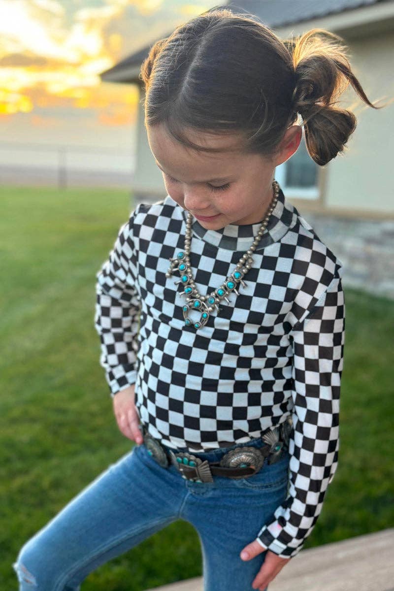 KIDS - Round The Track Mesh Top - Toddler/Kids