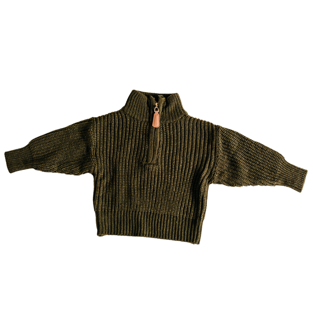 KIDS - Dark Green Sweater - Baby