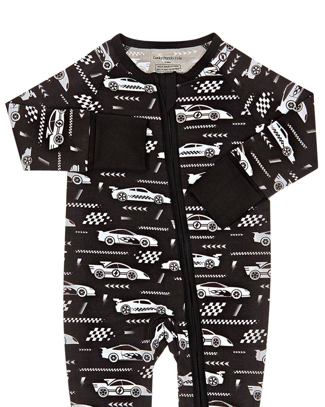 KIDS - Racecars Zip Romper - Baby