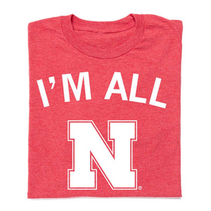 Nebraska: I'm All N Graphic Tee