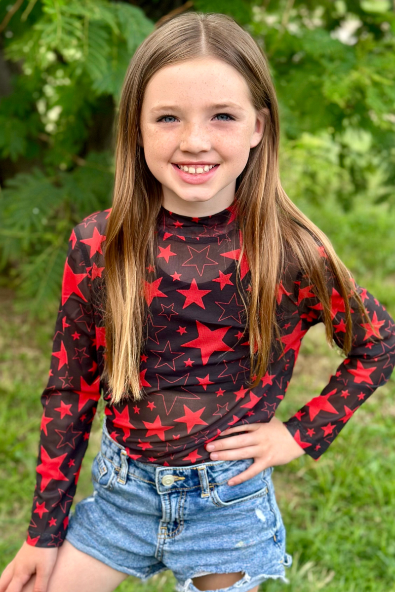 KIDS - Go Team Go Mesh Top - Toddler/Kids