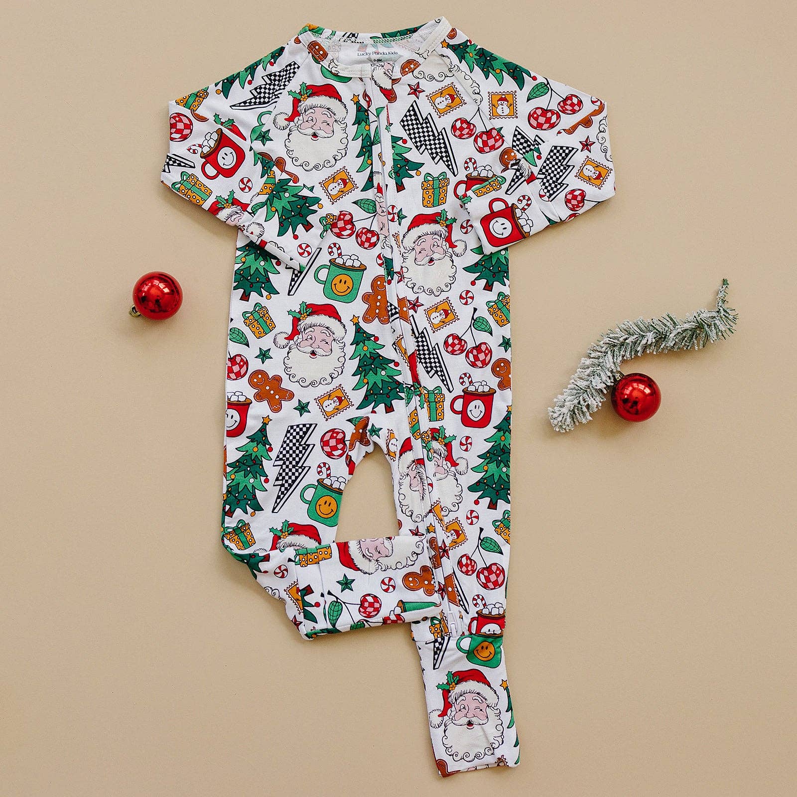 KIDS - Christmas Vibes Romper - Baby/Toddler