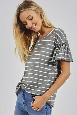 Level Up Striped Top