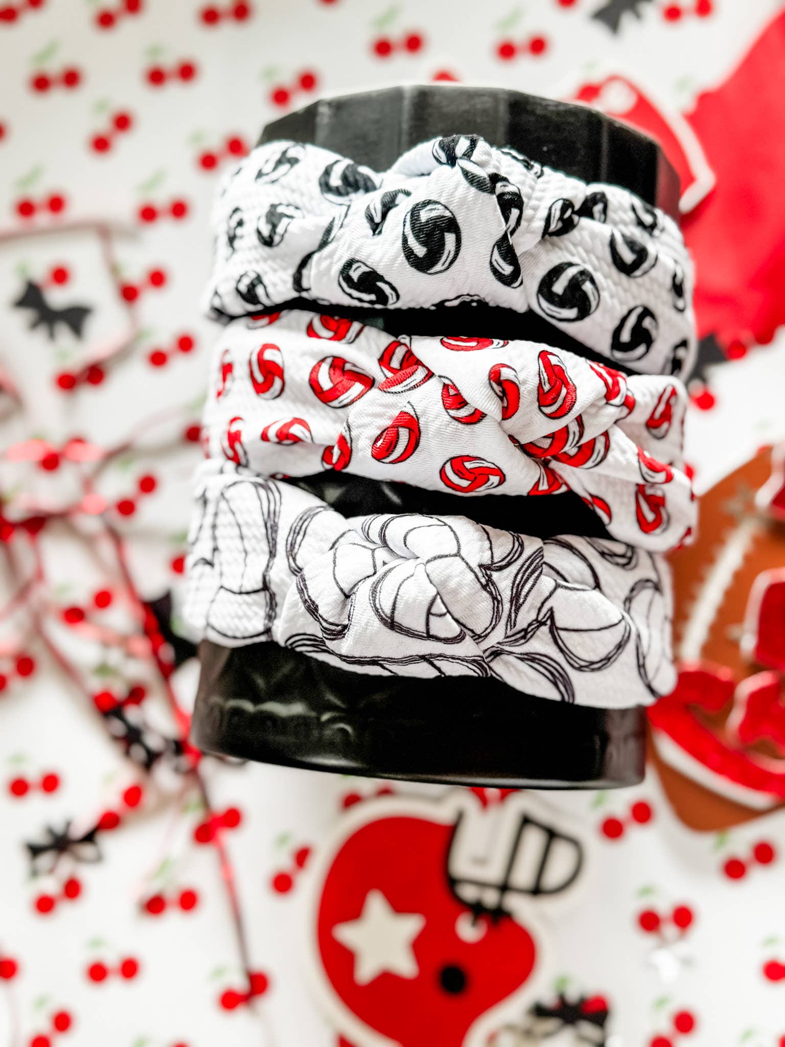Dig It Structured Headband - Hearts