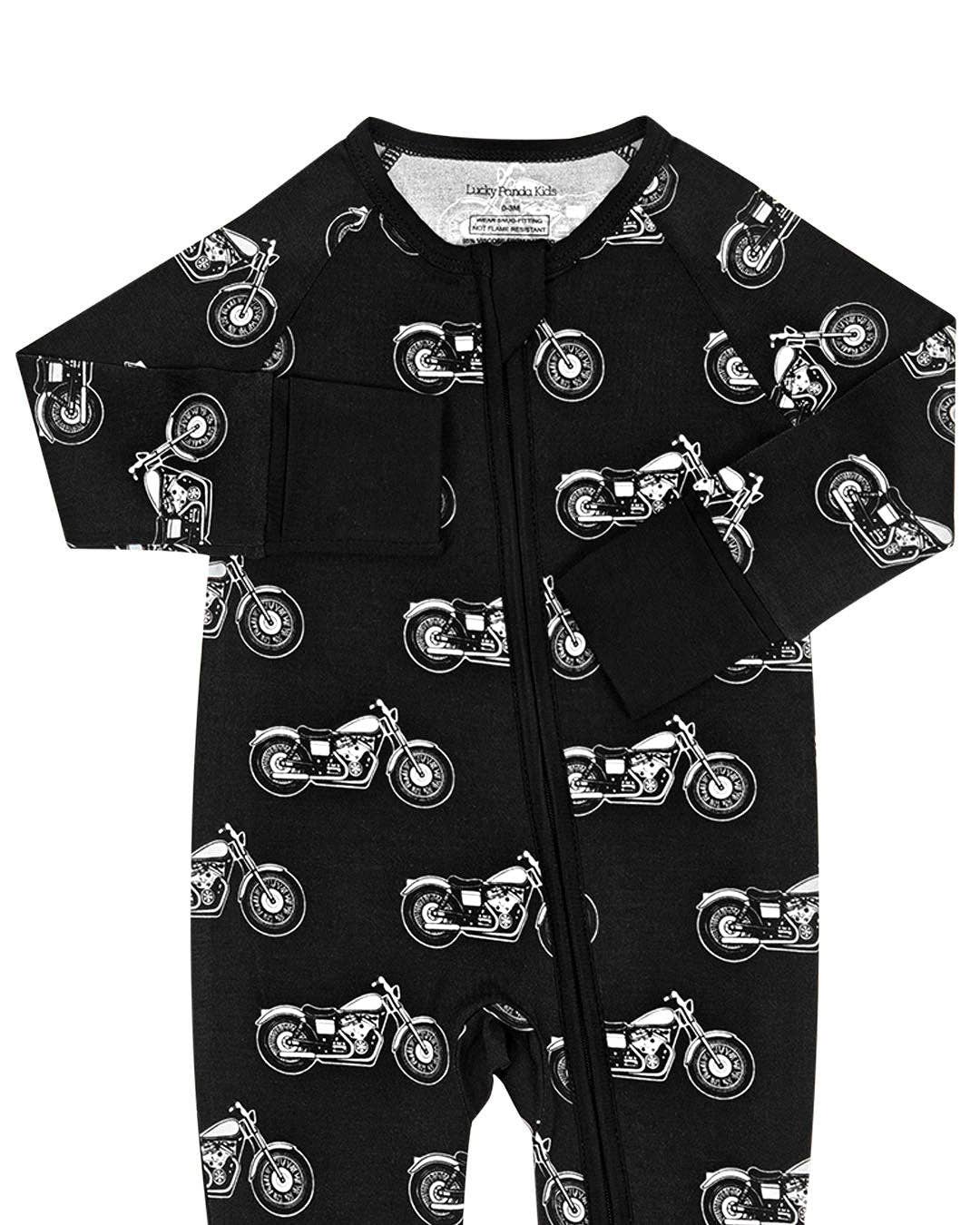 KIDS - Born to Ride Zip Romper - Baby