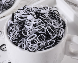 500pc Mini Disposable Hair Ties