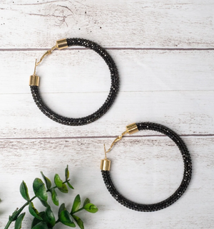 The Micky Earrings - Black