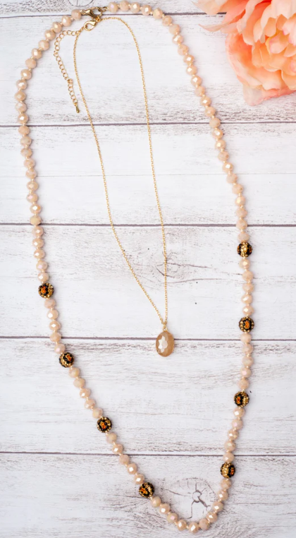 The Laurie Necklace - Cream