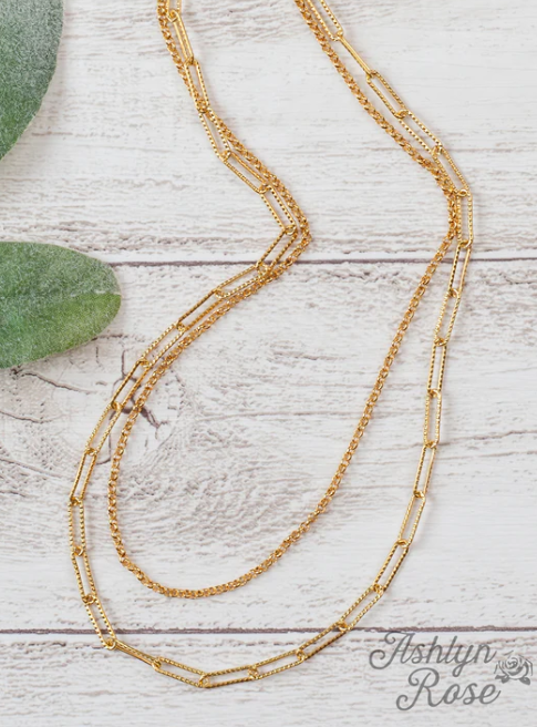 The Rachel Necklace - Gold