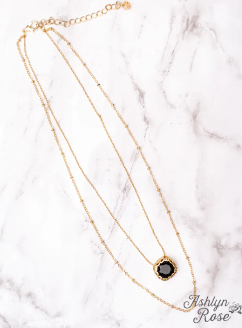 The Ren Necklace - Black