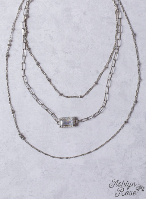 The Reese Necklace - Silver