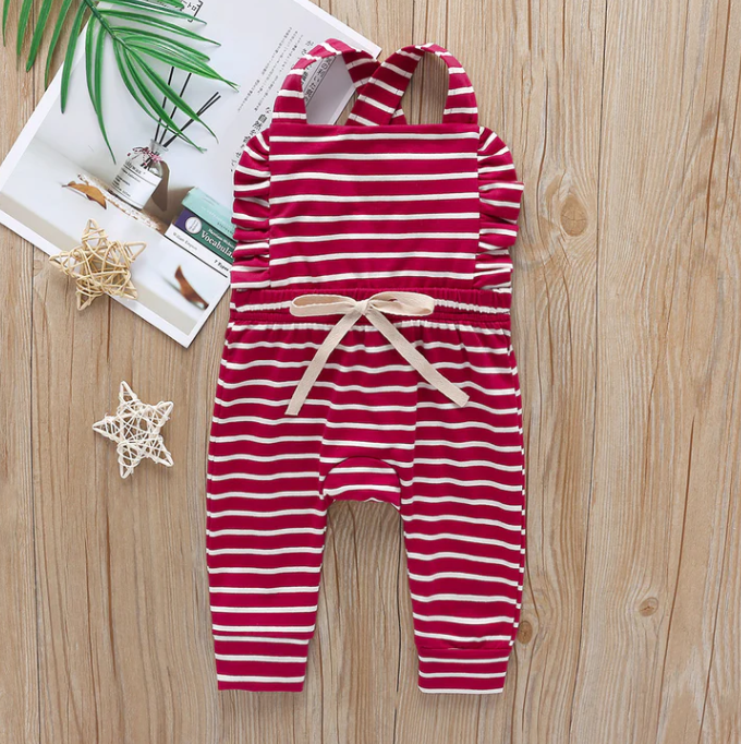 KIDS - Where's Waldo Ruffle Jumpsuit - Baby/Toddler