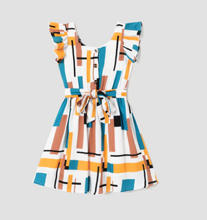 KIDS - Geometric Dress - Toddler/Kids