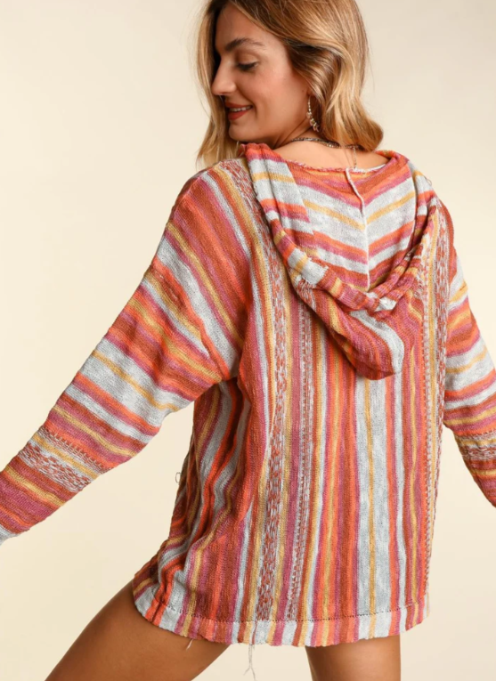 Desert Freeness Lightweight Knit Hoodie