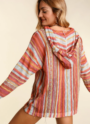 Desert Freeness Lightweight Knit Hoodie