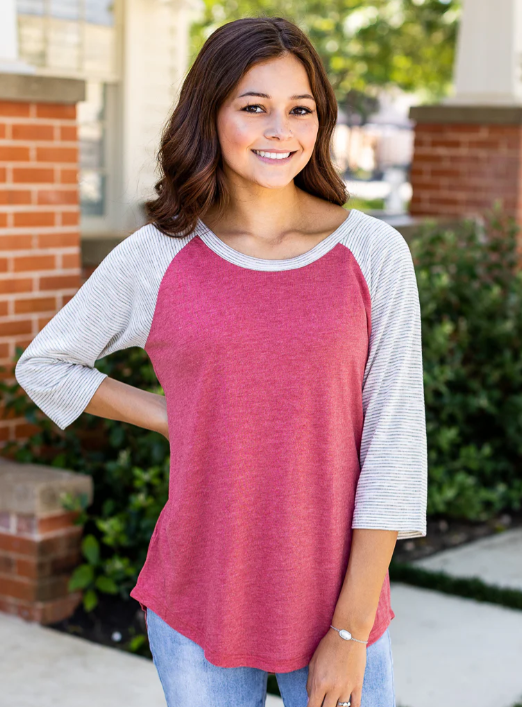 Chill Out Colorblock Top