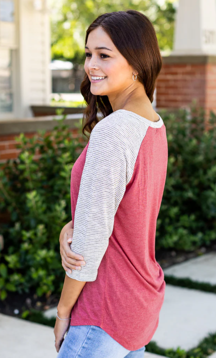 Chill Out Colorblock Top