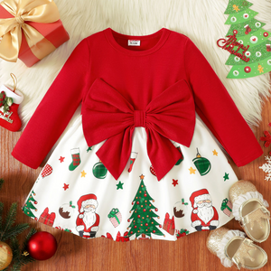 KIDS - All Things Christmas Dress - Baby Urban Chic Boutique - NE KIDS - All Things Christmas Dress - Baby Urban Chic Boutique - NE