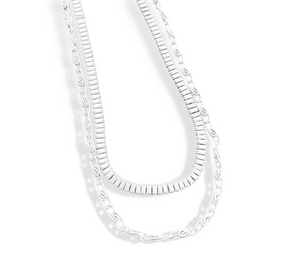 Double White Necklace - Treasure Jewels