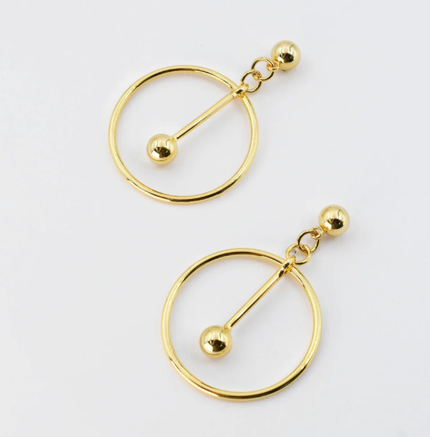 Modern Circlets Earrings - Treasure Jewels