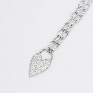 True Love Necklace - Silver - Treasure Jewels