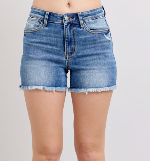 Liam Denim Shorts - Judy Blue