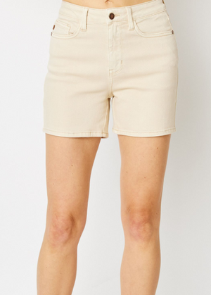 John Bone Denim Shorts - Judy Blue