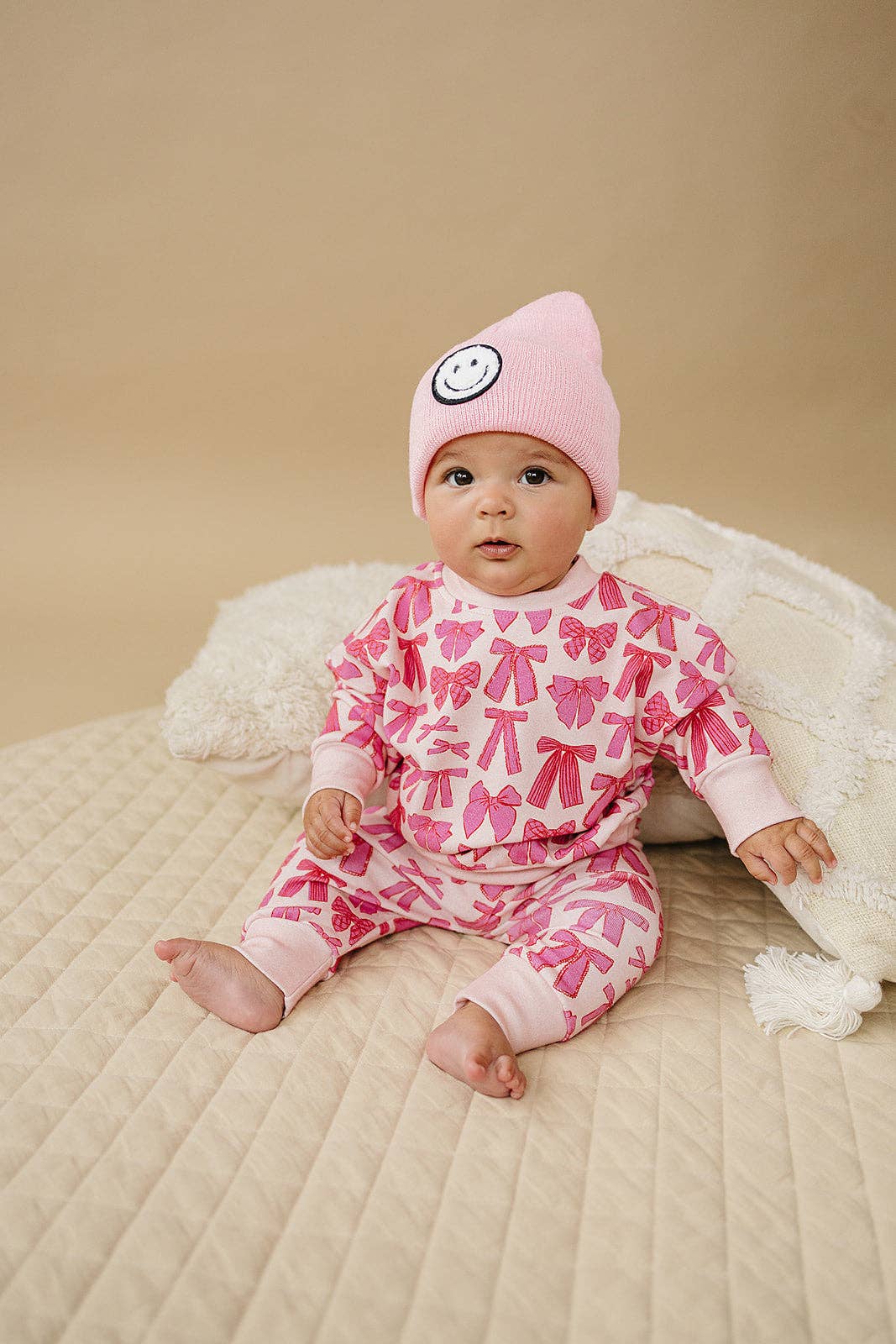 KIDS - Whimsy Bows Jogger Set - Baby/Toddler