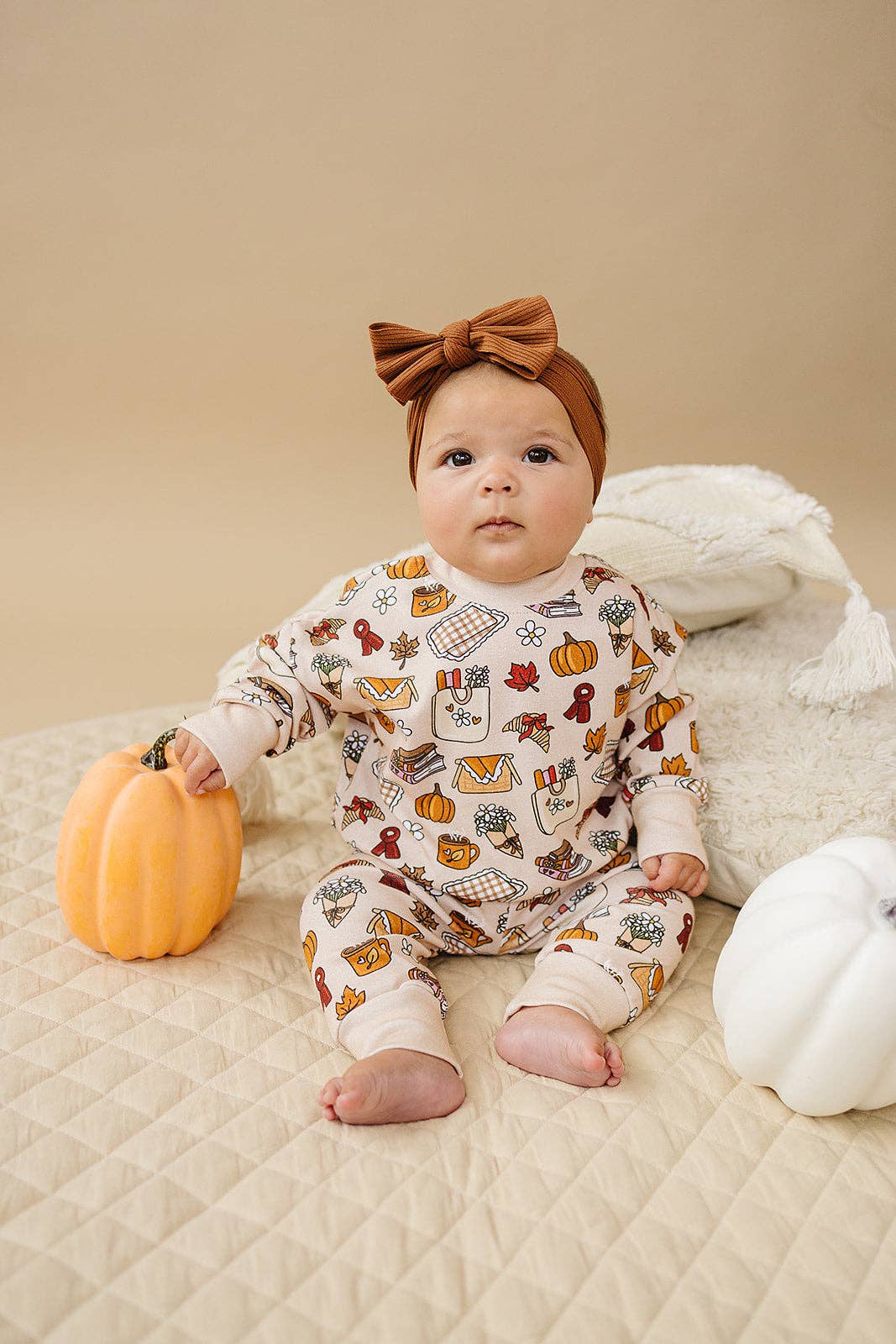 KIDS - Fall Picnic Jogger Set - Baby/Toddler