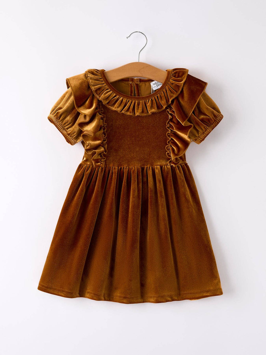 KIDS - Autumn Velvet Dress - Toddler/Kids